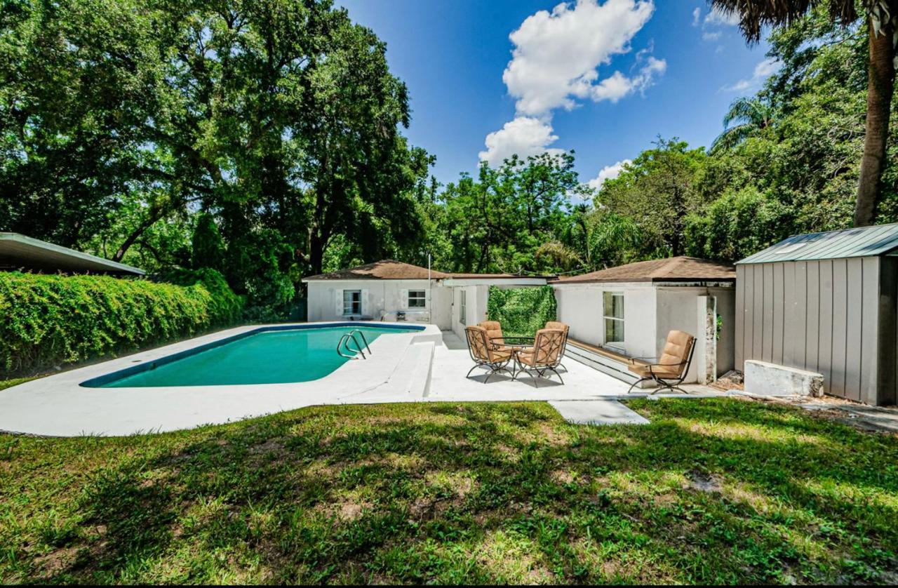 Beautiful Pool House In Old Seminole Heights! Tampa Exterior foto